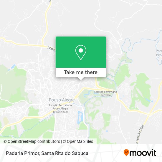 Padaria Primor map