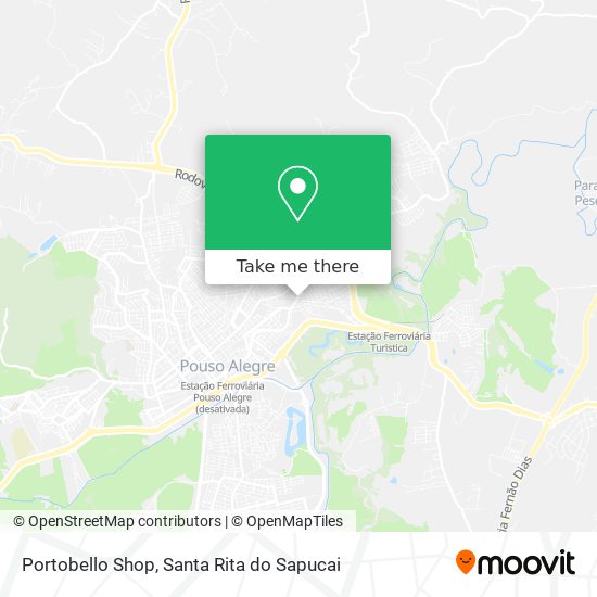 Portobello Shop map