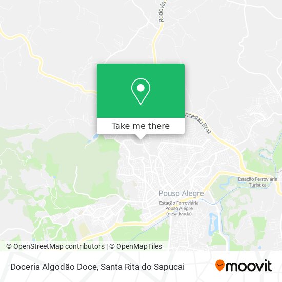 Doceria Algodão Doce map