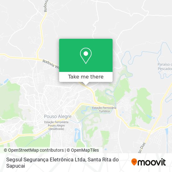 Segsul Segurança Eletrônica Ltda map