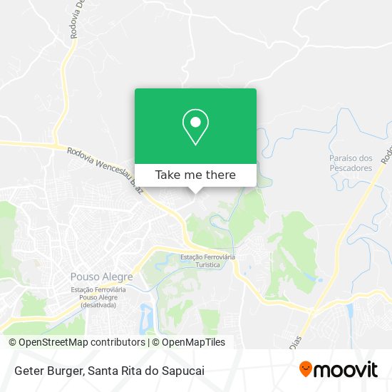 Geter Burger map