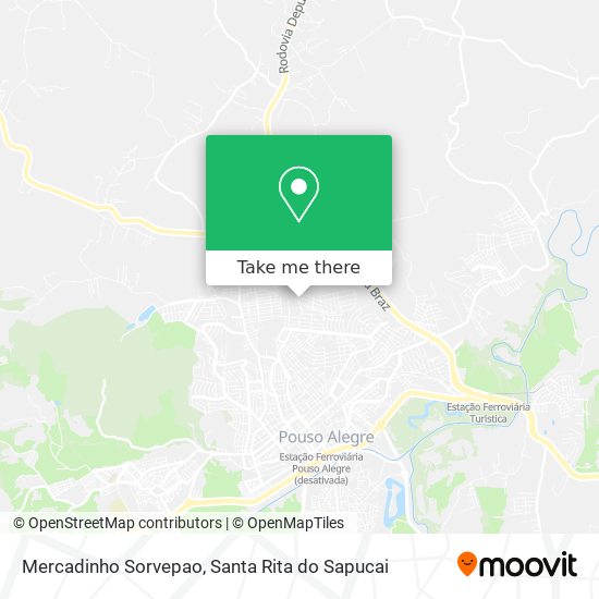Mercadinho Sorvepao map