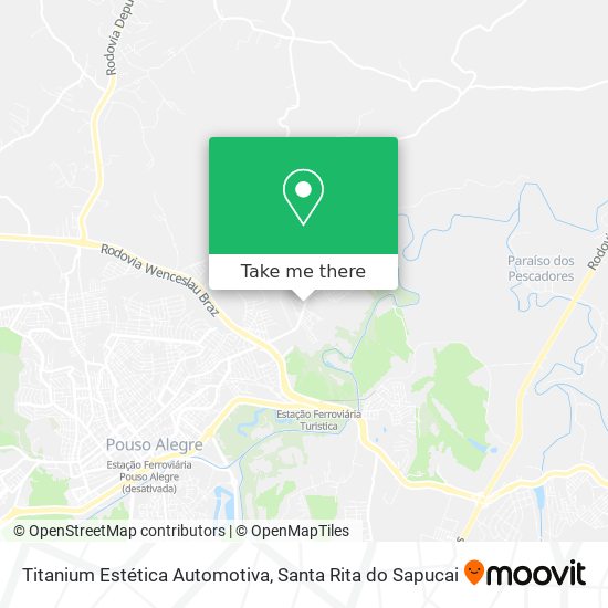 Titanium Estética Automotiva map