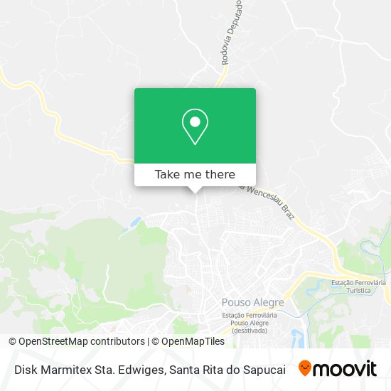 Disk Marmitex Sta. Edwiges map