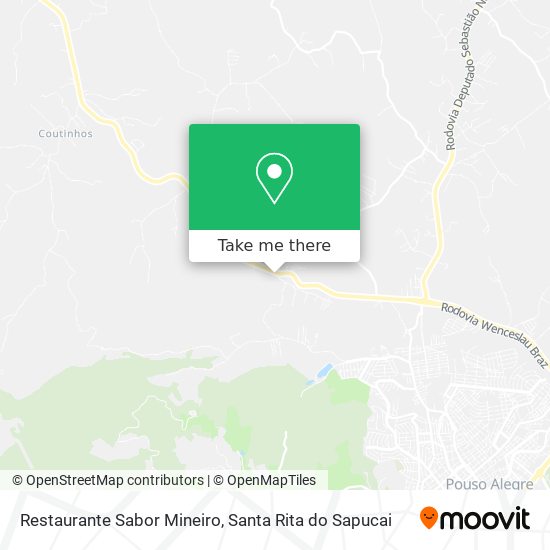 Restaurante Sabor Mineiro map