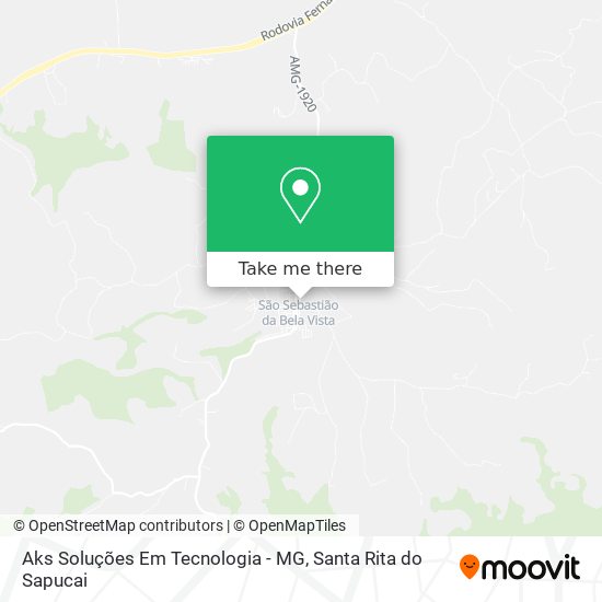 Aks Soluções Em Tecnologia - MG map
