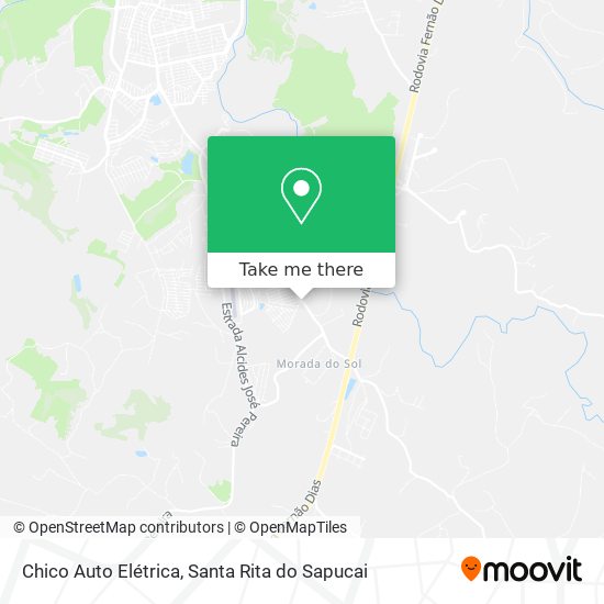 Chico Auto Elétrica map