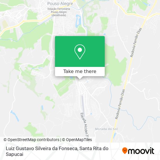 Mapa Luiz Gustavo Silveira da Fonseca