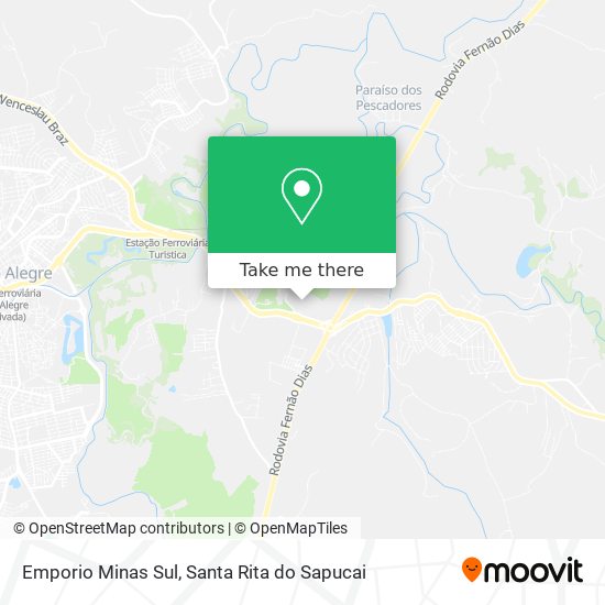Emporio Minas Sul map