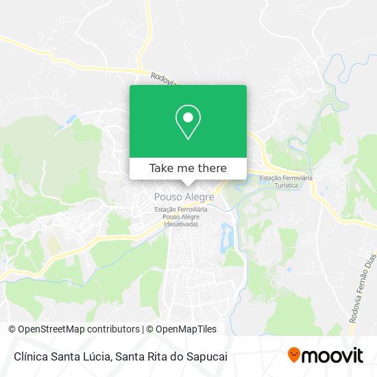 Clínica Santa Lúcia map