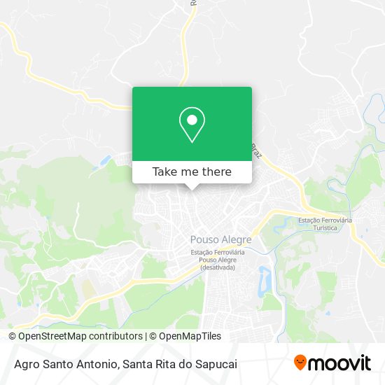 Agro Santo Antonio map
