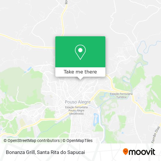 Bonanza Grill map