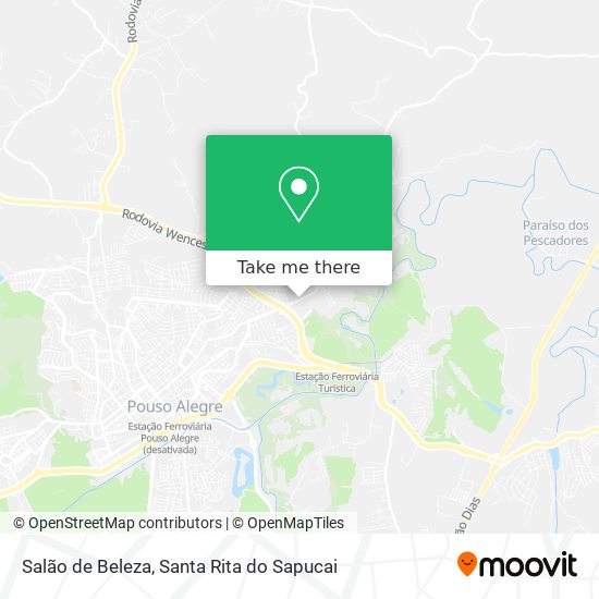 Salão de Beleza map