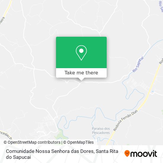 Comunidade Nossa Senhora das Dores map