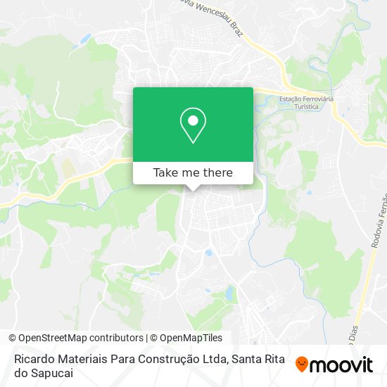 Ricardo Materiais Para Construção Ltda map