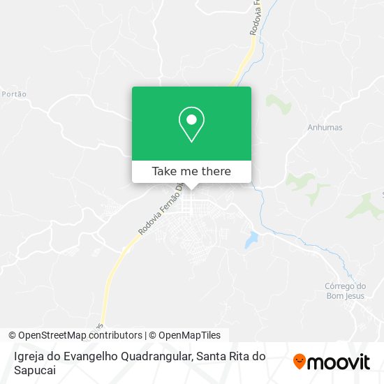 Igreja do Evangelho Quadrangular map