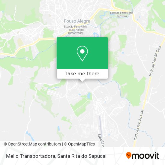 Mello Transportadora map