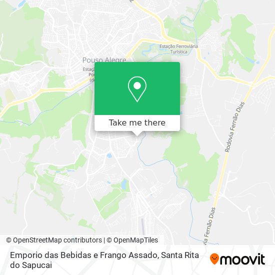 Emporio das Bebidas e Frango Assado map