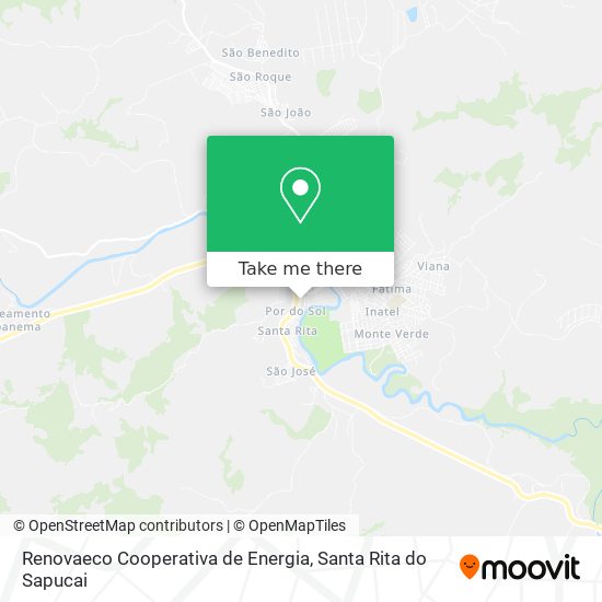 Mapa Renovaeco Cooperativa de Energia