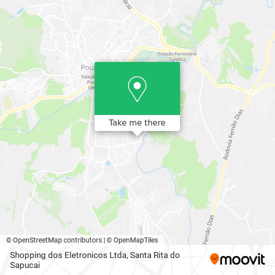 Shopping dos Eletronicos Ltda map