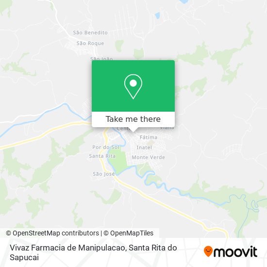 Vivaz Farmacia de Manipulacao map