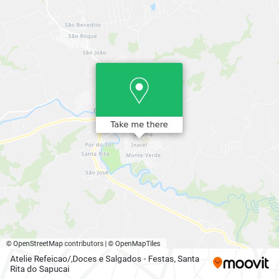 Mapa Atelie Refeicao / ,Doces e Salgados - Festas