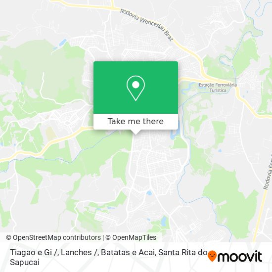 Tiagao e Gi /, Lanches /, Batatas e Acai map