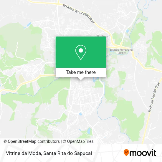 Vitrine da Moda map