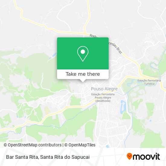 Bar Santa Rita map