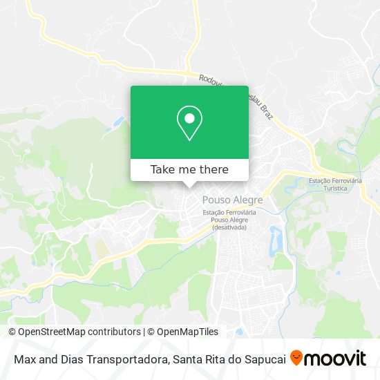 Mapa Max and Dias Transportadora