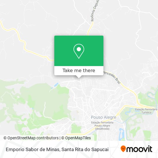 Emporio Sabor de Minas map