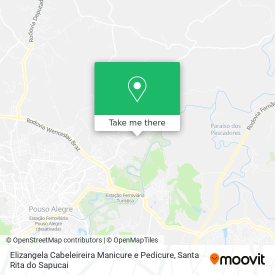 Elizangela Cabeleireira Manicure e Pedicure map