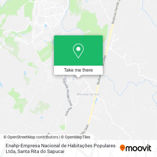 Enahp-Empresa Nacional de Habitações Populares Ltda map