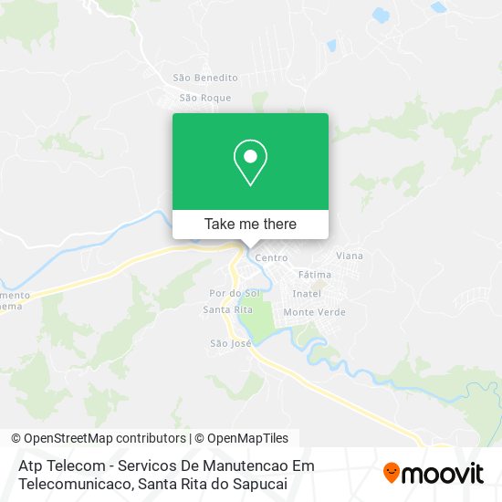 Mapa Atp Telecom - Servicos De Manutencao Em Telecomunicaco