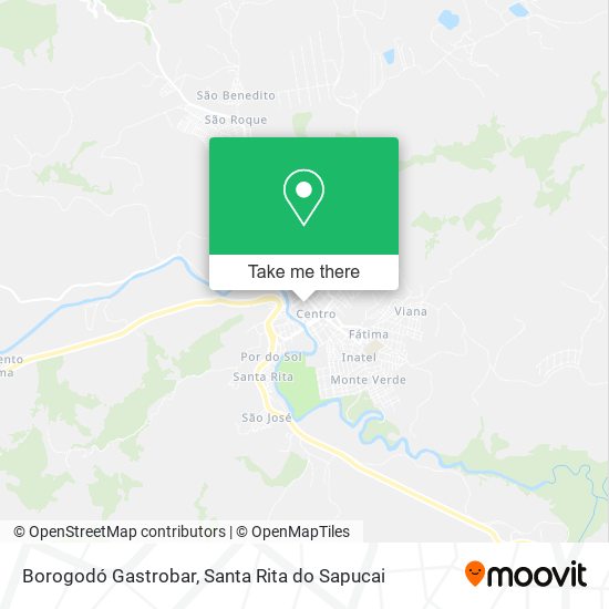 Mapa Borogodó Gastrobar