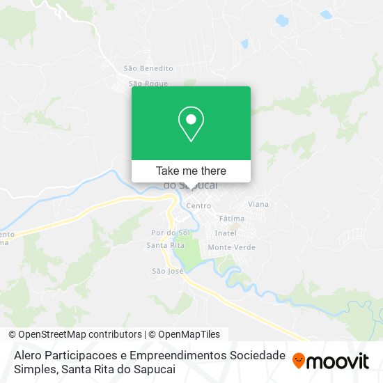Mapa Alero Participacoes e Empreendimentos Sociedade Simples