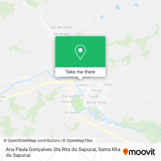 Ana Paula Gonçalves Sta Rita do Sapucaí map