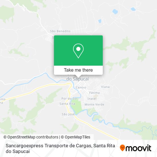Mapa Sancargoexpress Transporte de Cargas