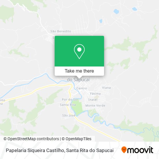 Papelaria Siqueira Castilho map