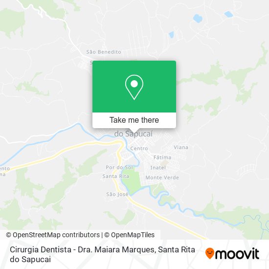 Mapa Cirurgia Dentista - Dra. Maiara Marques
