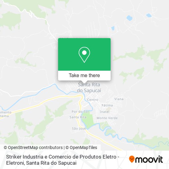 Mapa Striker Industria e Comercio de Produtos Eletro - Eletroni