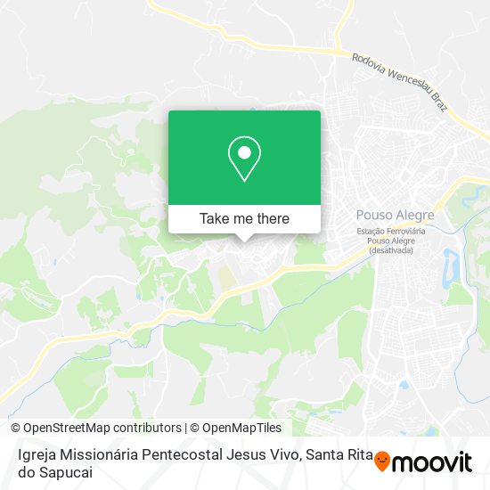 Igreja Missionária Pentecostal Jesus Vivo map