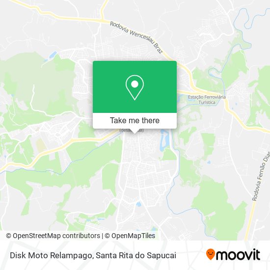 Mapa Disk Moto Relampago