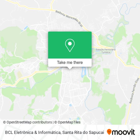 BCL Eletrônica & Informática map