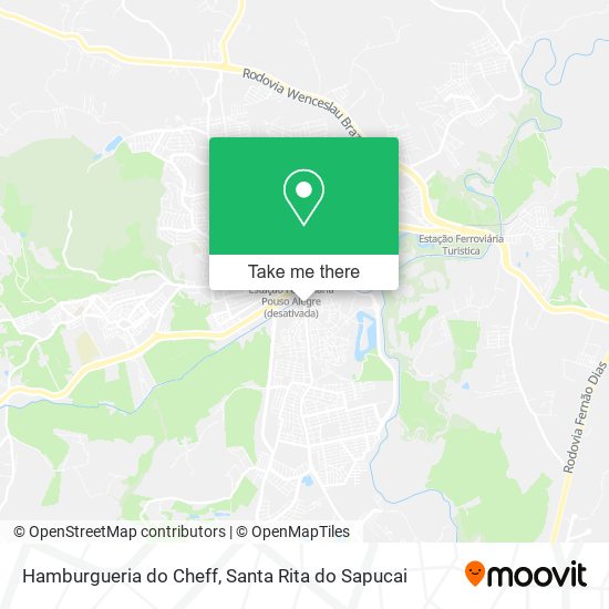 Hamburgueria do Cheff map