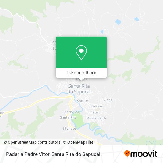 Padaria Padre Vitor map
