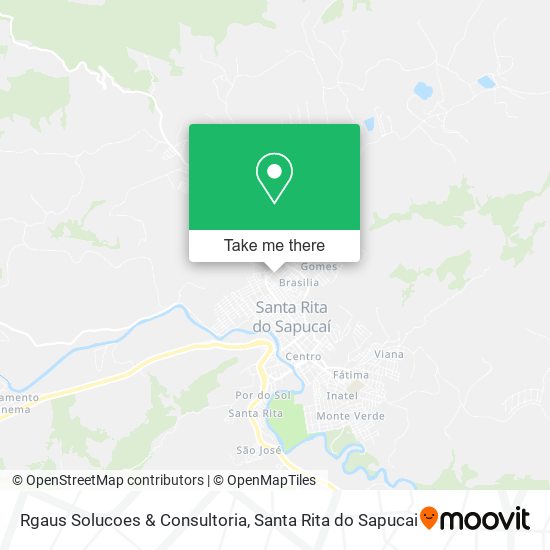 Mapa Rgaus Solucoes & Consultoria