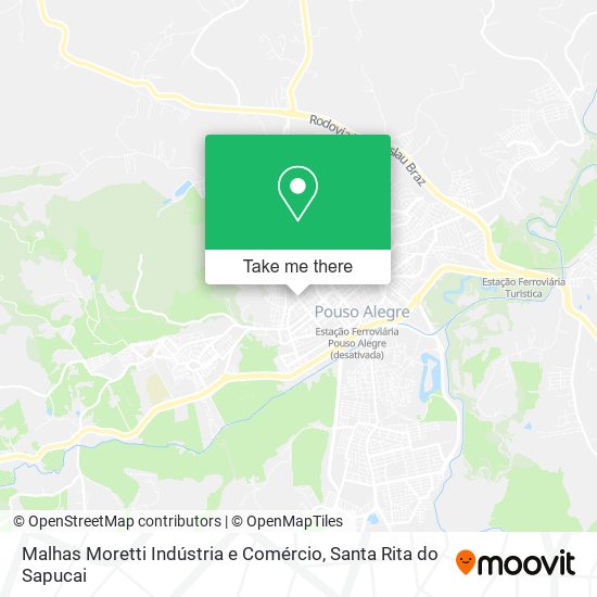 Malhas Moretti Indústria e Comércio map