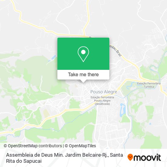 Assembleia de Deus Min. Jardim Belcaire-Rj. map