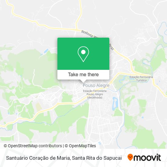 Santuário Coração de Maria map